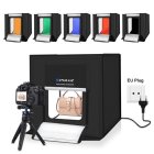 Puluz Portatīvā Foto Studija Priekšmetu Bildēšanai Gaismas Kaste LED 40cm 3380 lmn | Photo Studio Light Box LED
