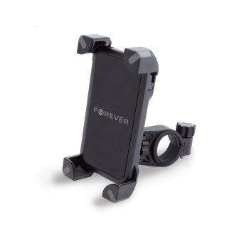 Velosipēda telefona turētājs Forever BH-110 līdz 6,5", melns