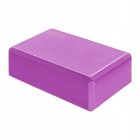 4Fizjo Jogas Klucis Bloks Paliknis Stabilizācijas Kubs Vingrinājumiem 23x15x7.6cm, Rozā | Fitness Cube Yoga Block