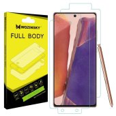 Samsung Galaxy Note 20 Wozinsky Full Body Self-Repair Full Coverage Screen Protector Film Front + Back | Aizsargplēve...