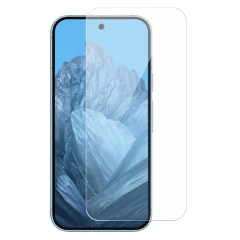 Google Pixel 9 / 9 Pro - Aizsargstikls (Šaurs līdz Izliekumiem) | Tempered Glass Screen Protector