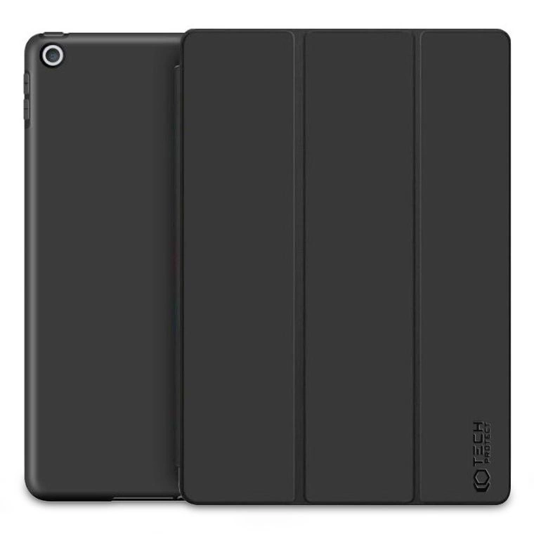 Apple iPad 10.2" 2019 / 2020 / 2021 Trifold Tech-Protect SmartCase Protective Cover Case, Black | Planšetes Vāciņš Maciņš Apvalks Grāmatiņa